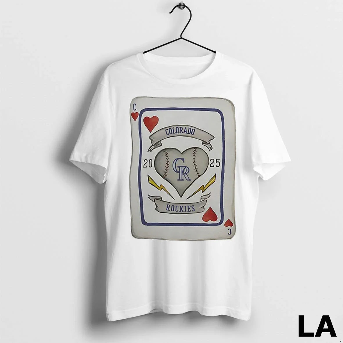 Original Colorado Rockies Basseball Card Heart X Tiny Turnip Hoodie