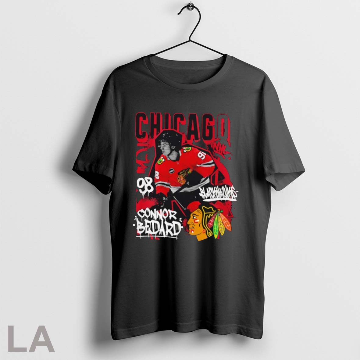 Original Connor Bedard Chicago Blackhawks Nhl Photo Hoodie Classic