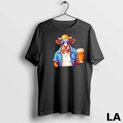 Original Beer Cow Animal Drinking Sweatshirt Stylish Gift