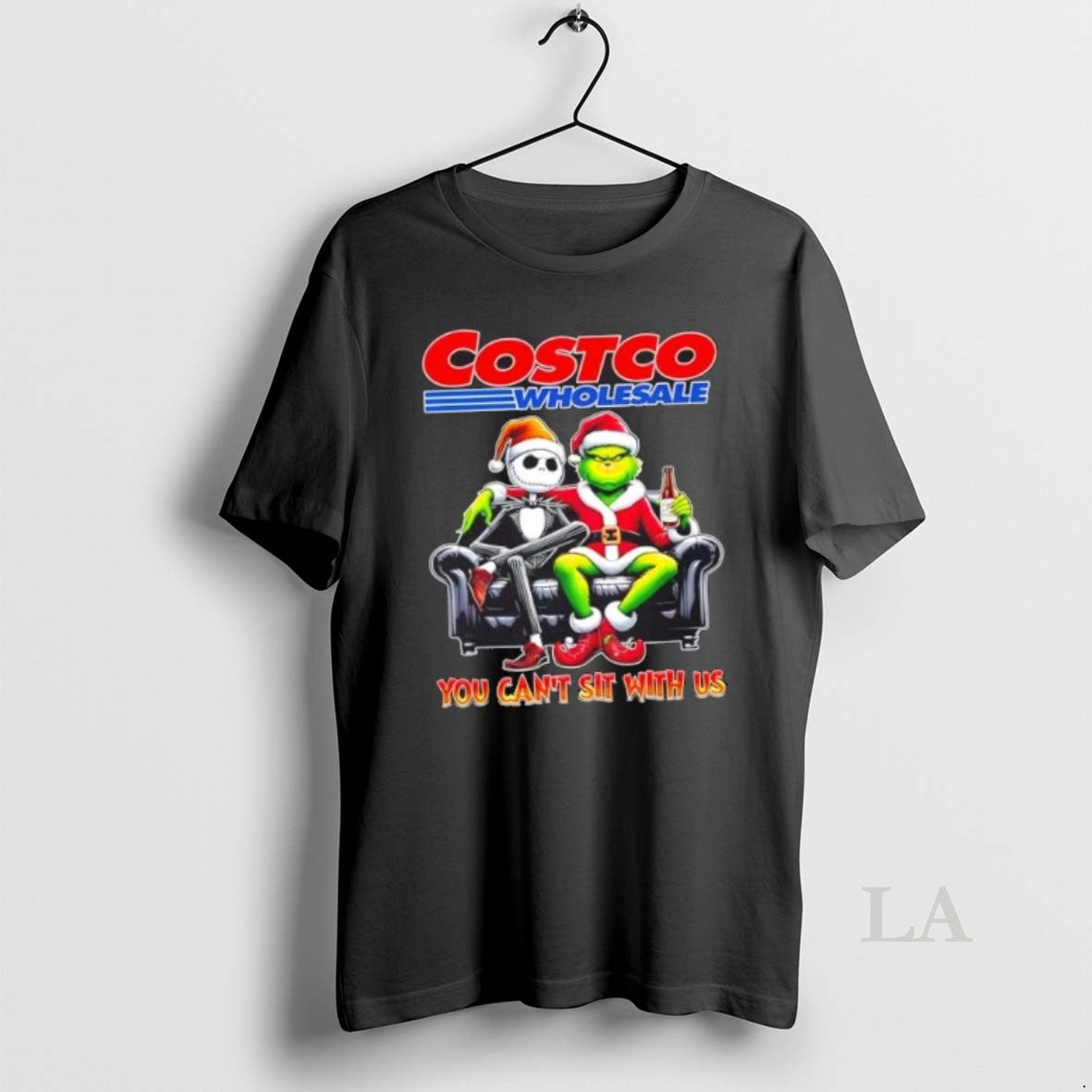 Original Costco Wholesale X Grinch And Jack Skellington Happy
