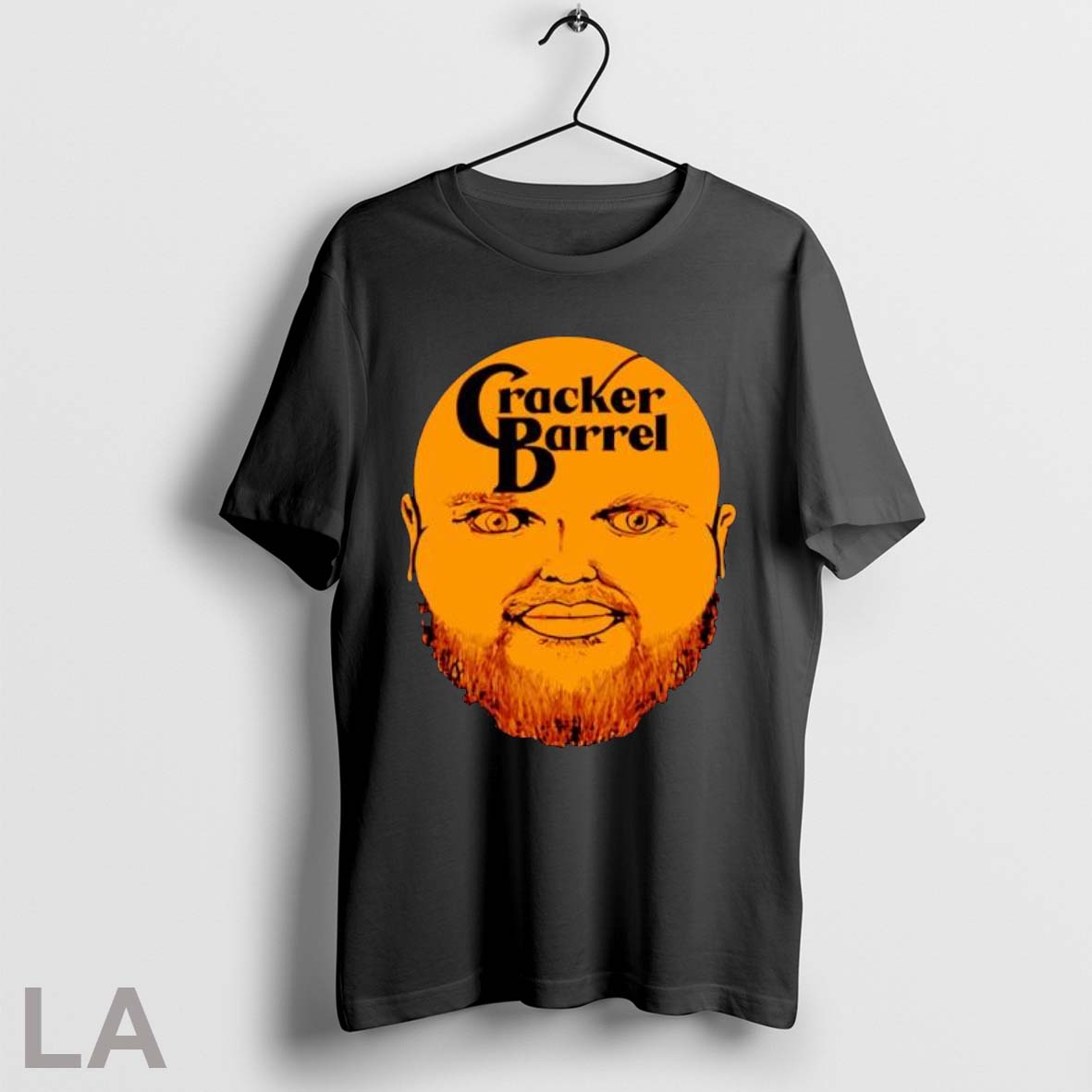 Original Cracker Barrel Spooky Face Logo Foodie TShirt Unique