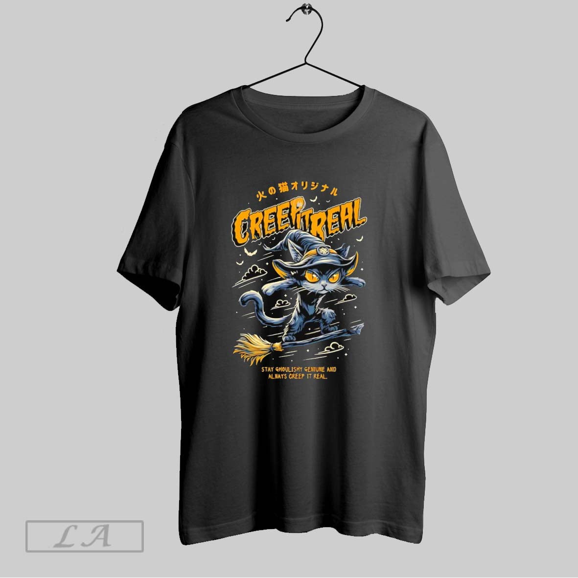 Original Creep It Real Witch Cat Shirt Stylish Outfit