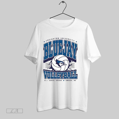 Original Creighton University Bluejay Volleybal Dj Sokol Arena TShirt