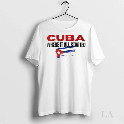 Original Cuba Where It All Started Tank Top Elegant Art