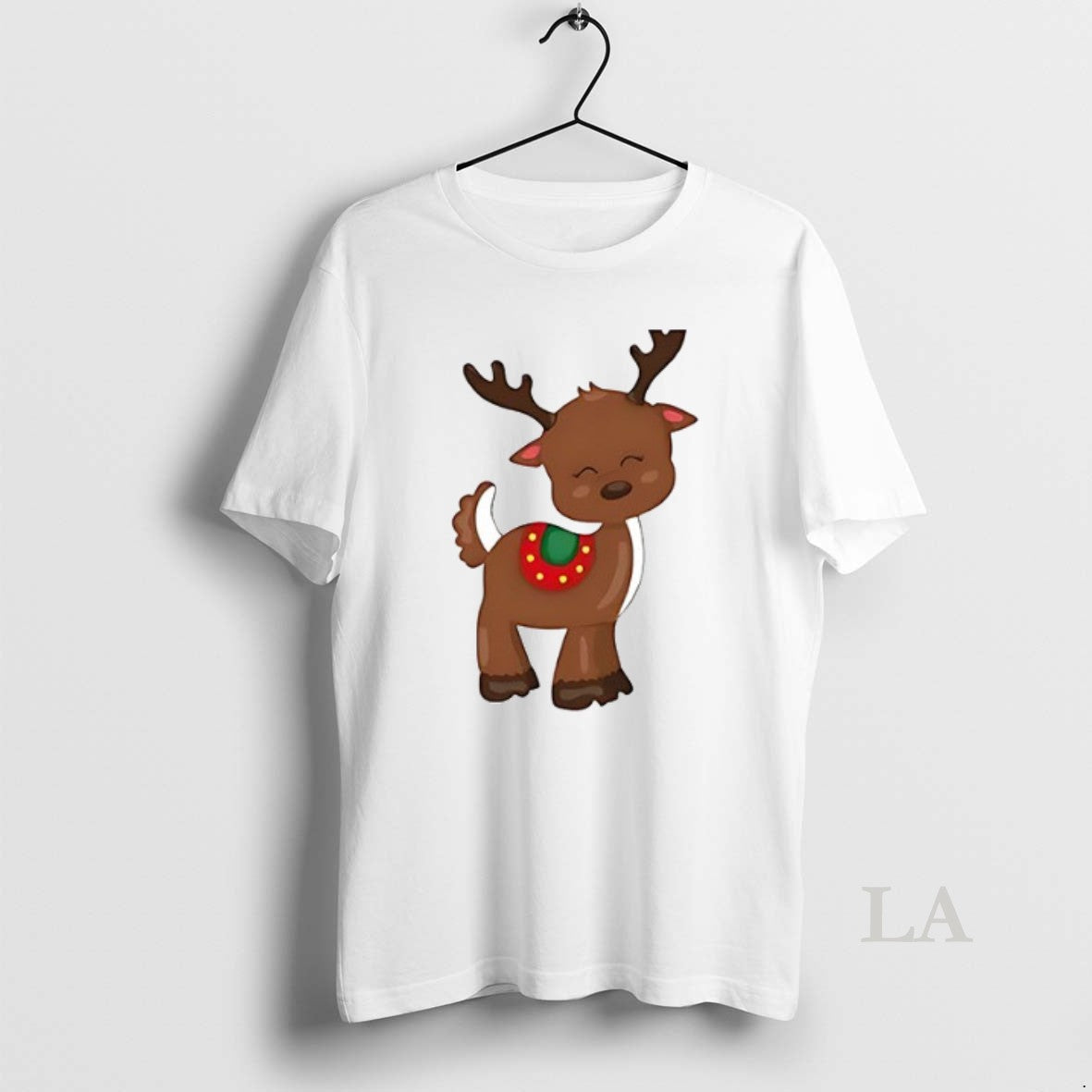 Original Reindeer Cartoon Illustration Ceramic Ceramic And Dad Cap