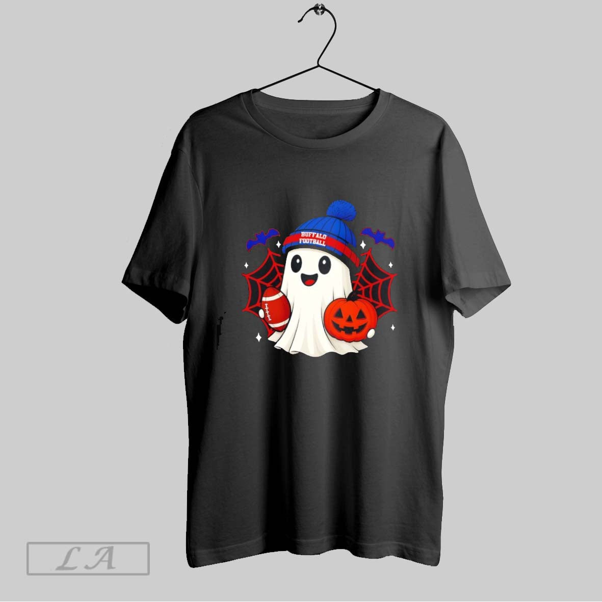 Original Ghost Football Buffalo Bills Happy Halloween Shirt Vintage