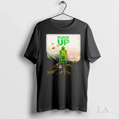 Original D Riggs Frock Up Take Flight Oregon Ducks Shirt Vintage