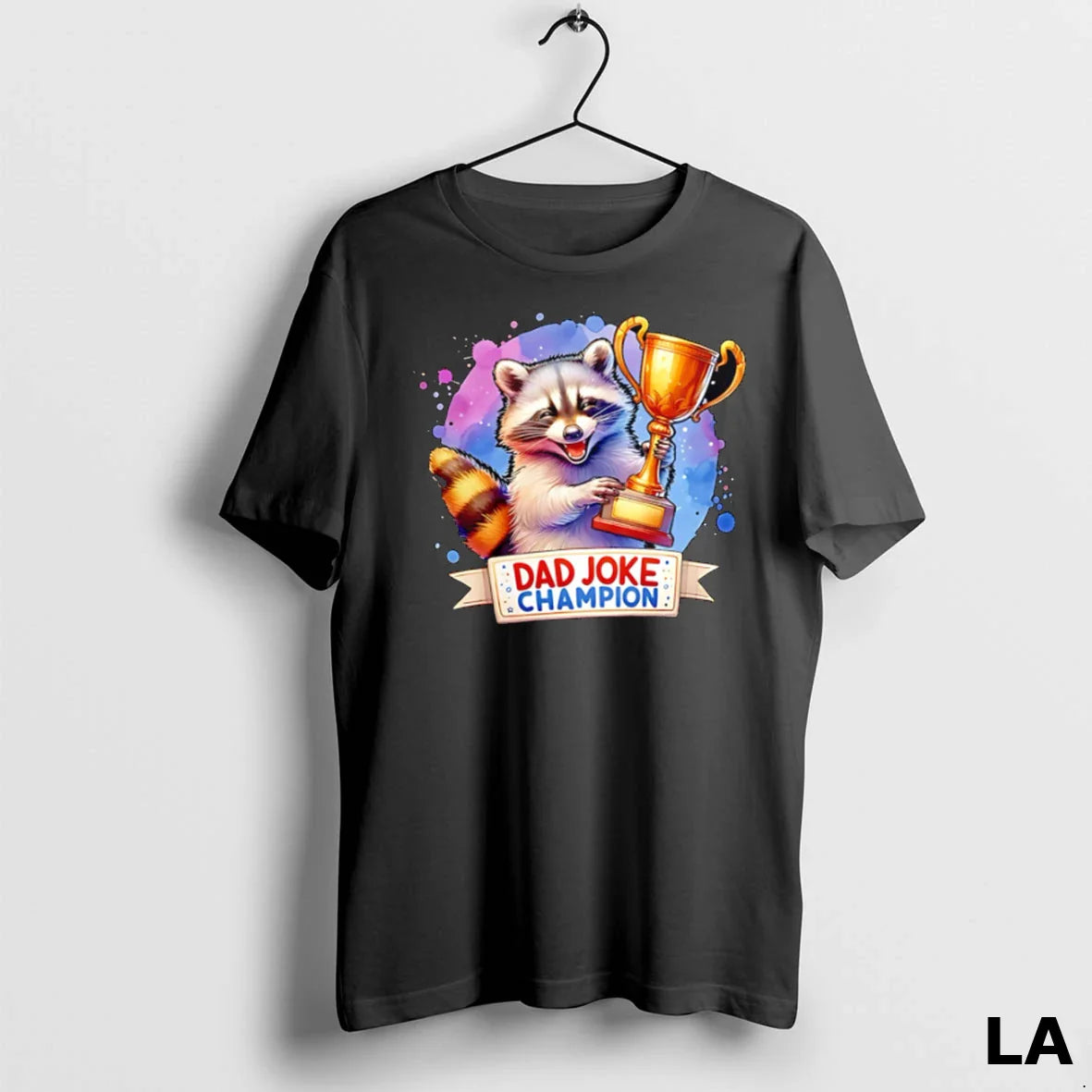 Original Dad Joke Champion Raccoon Long Sleeve Classic Collection