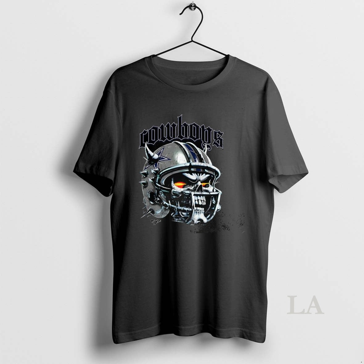 Original Dallas Cowboys Football Skull Helmet Halloween Tank Top
