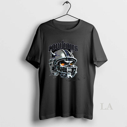 Original Dallas Cowboys Football Skull Helmet Halloween Tank Top