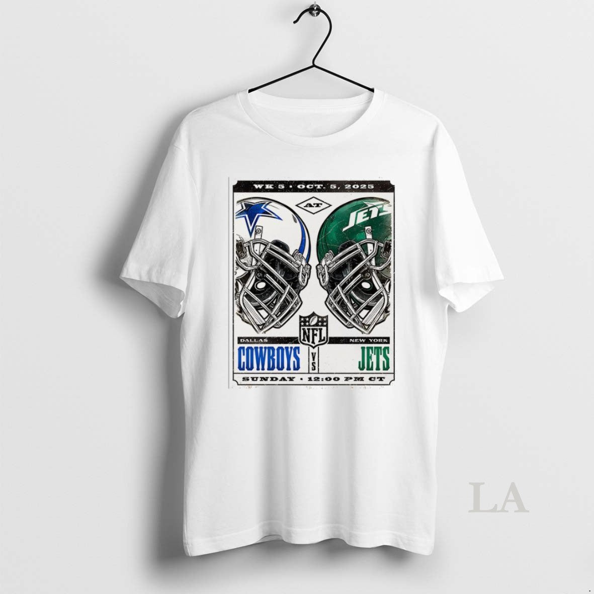 Original Dallas Cowboys Vs New York Jets Nlf 2025 Week 5 Sweatshirt