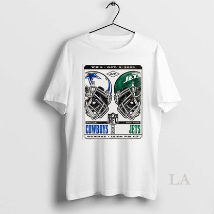 Original Dallas Cowboys Vs New York Jets Nlf 2025 Week 5 Sweatshirt