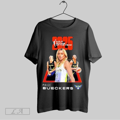 Original Dallas Wings Paige Bueckers 2025 Wnba Rookie Year Shirt