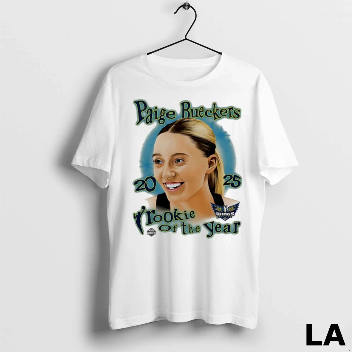 Original Dallas Wings Paige Buekers 2025 Wnba Rookie Year TShirt
