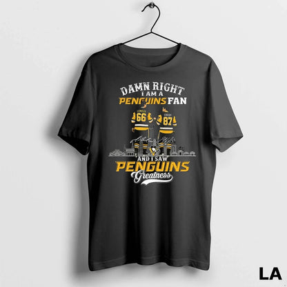 Original Damn Right I Am Pittsburgh Penguins Greatness Legends