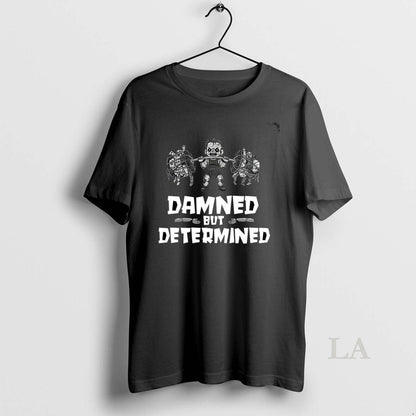 Original Damned But Determined Zombie Halloween Shirt Unique Design