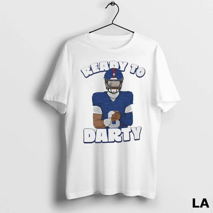 Original Daniel Jones Ready To Darty Ny Giants Hoodie Trendy Look