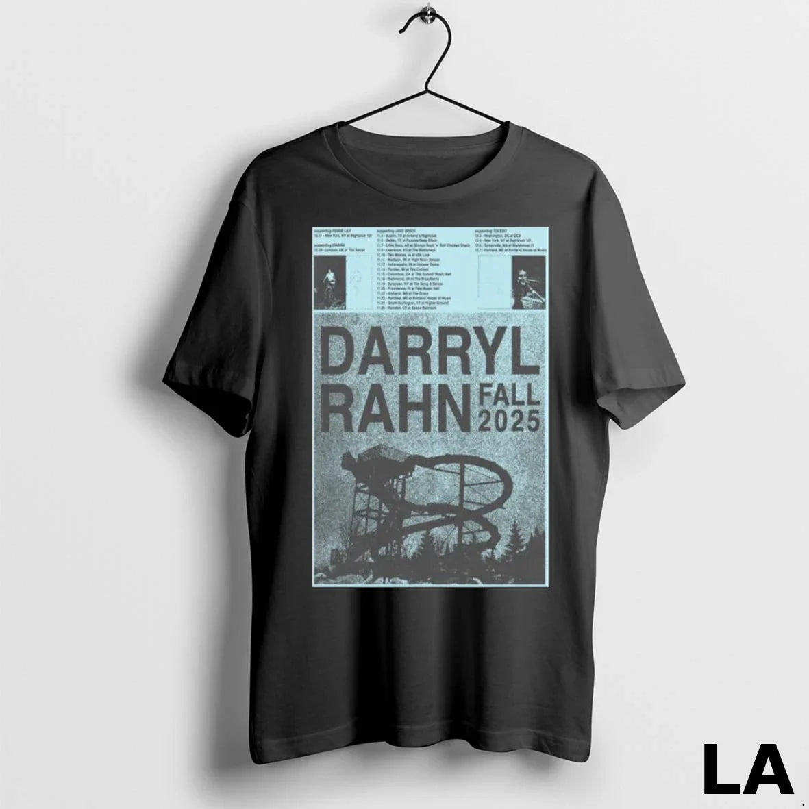 Original Darryl Rahn Fall Tour 2025 Long Sleve TShirt Classic Outfit