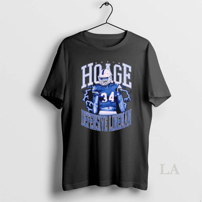 Original David Hoage Defensive Lineman Long Sleeve Unique Apparel