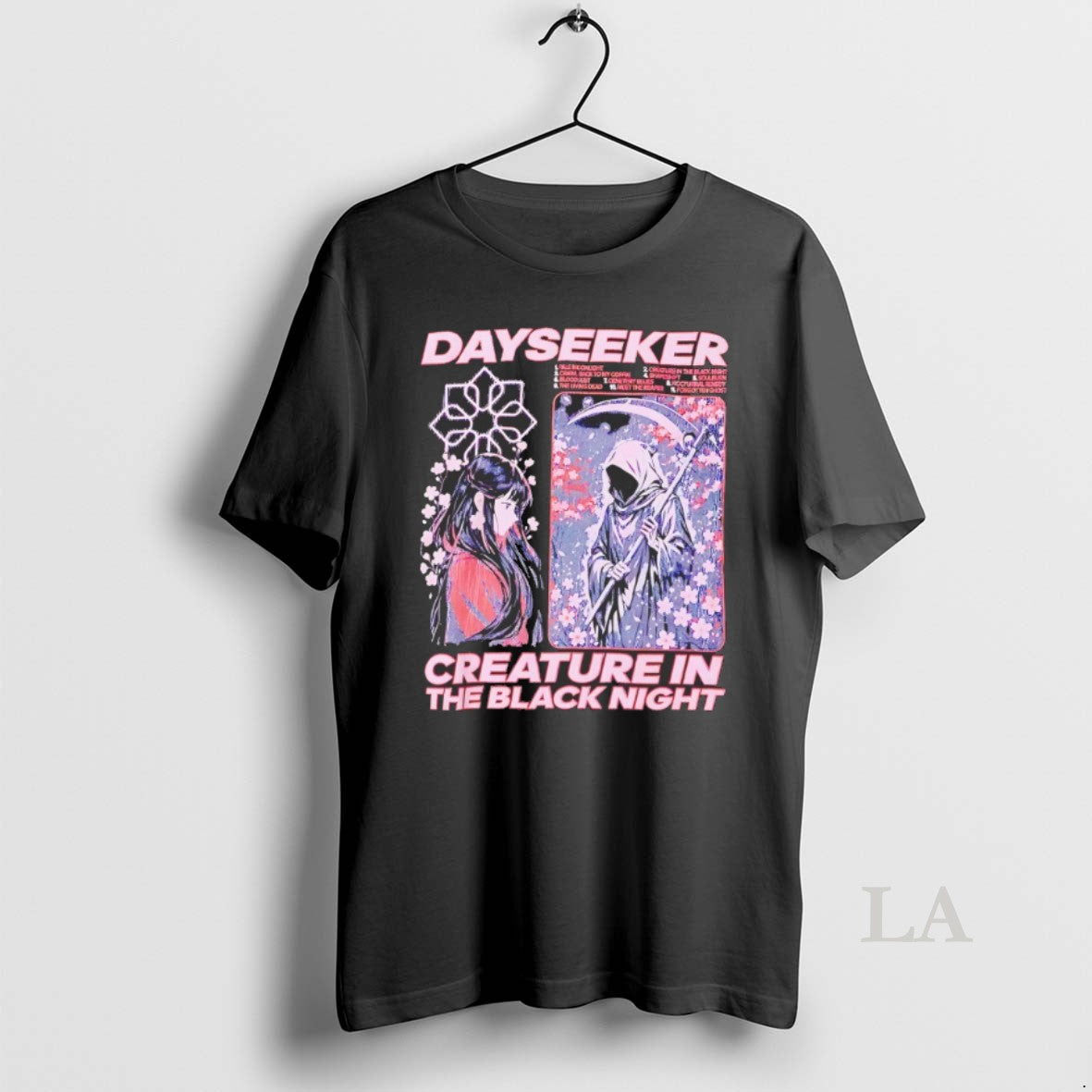 Original Dayseeker Creature Black Night TShirt Retro Outfit