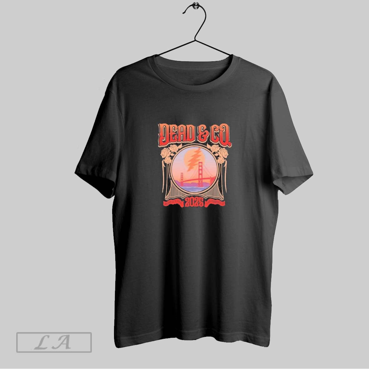 Original Dead And Company Golden Gate Park Wine San Francisco TShirt