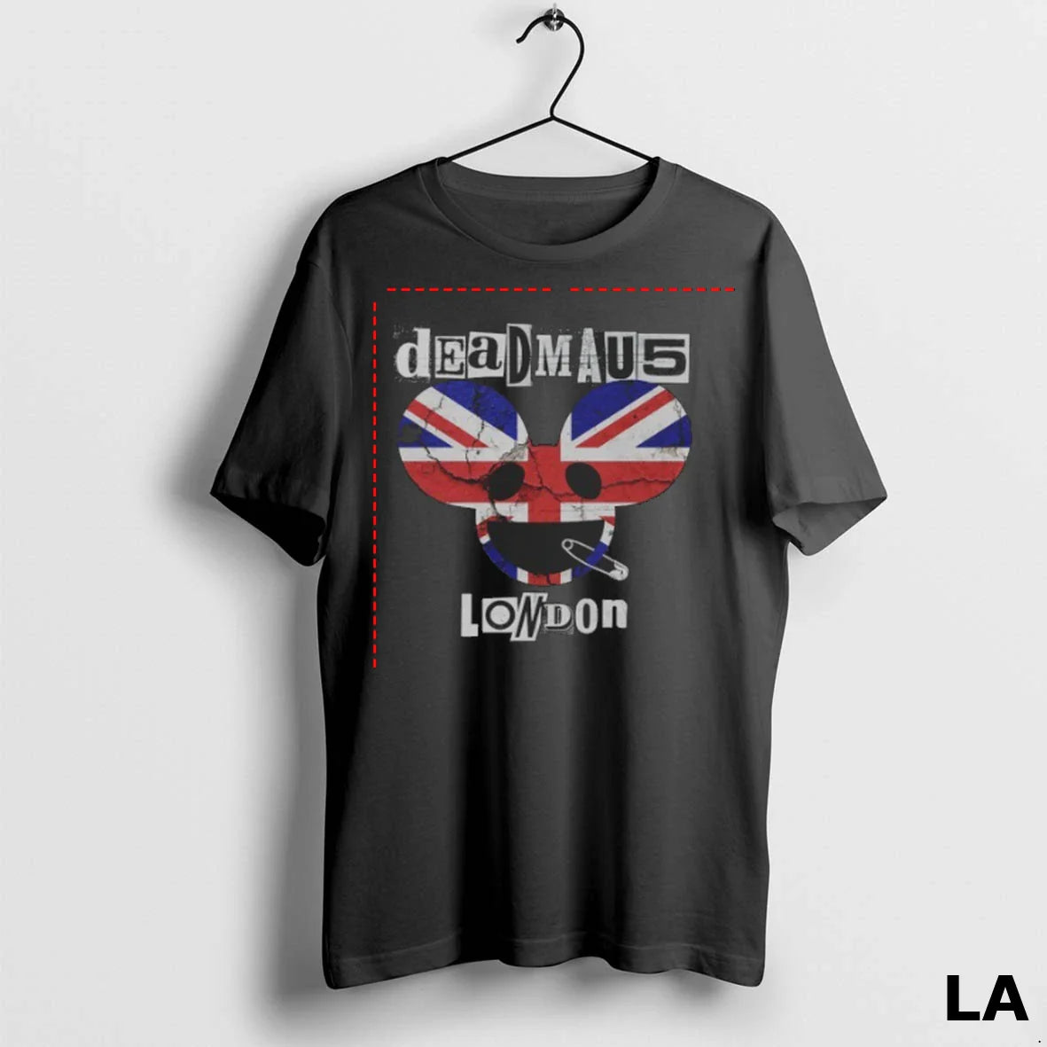 Original Deadmau5 Lodon Punk Tee Trendy Fashion