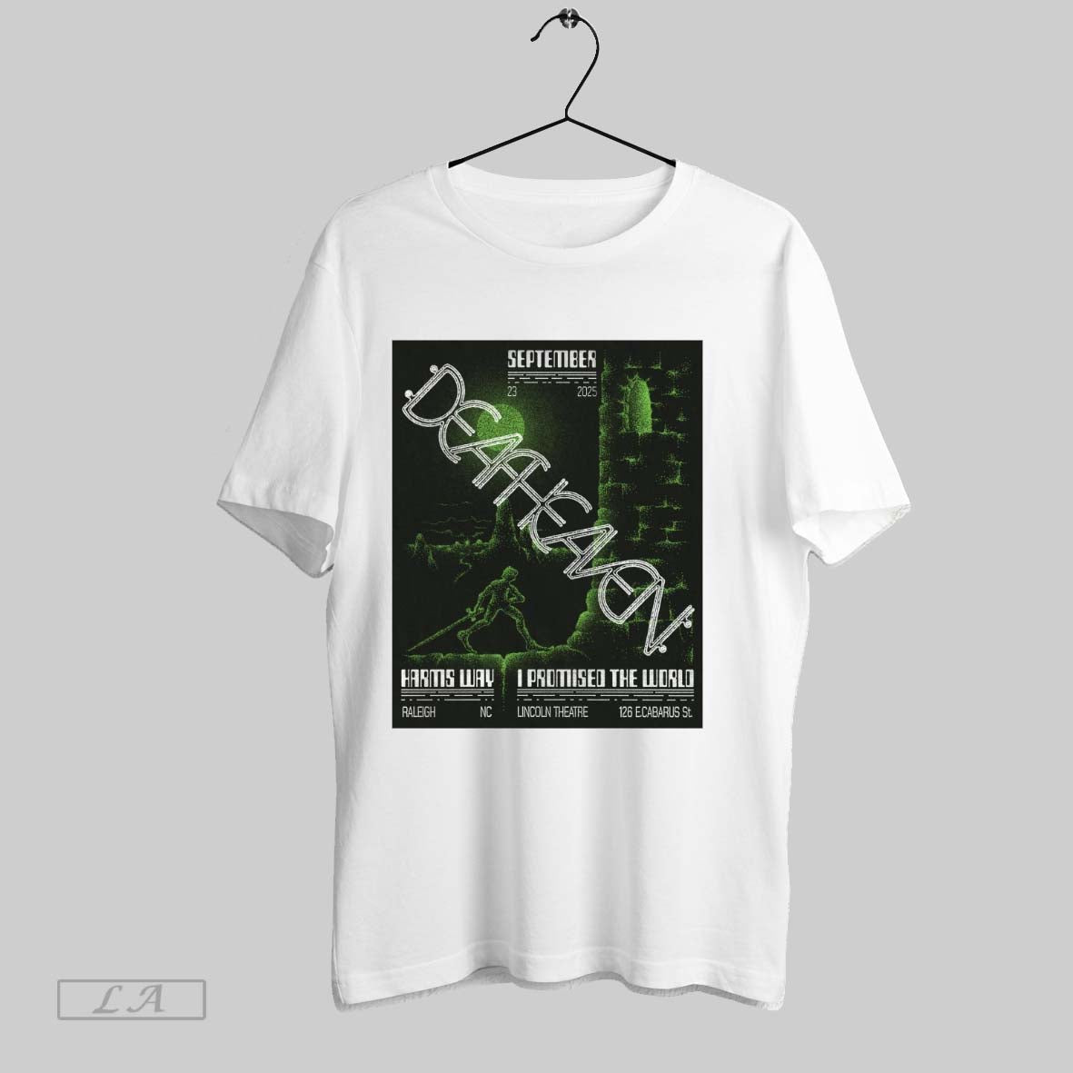 Original Deafheaven T Promised World Lincoln Theatre Raleigh Nc