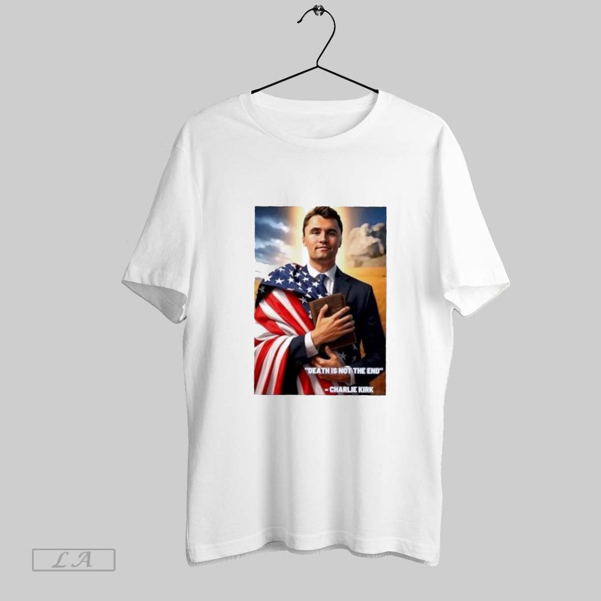 Original Death Is Not End Charlie Kirk Long Sleeve Classic Fashion