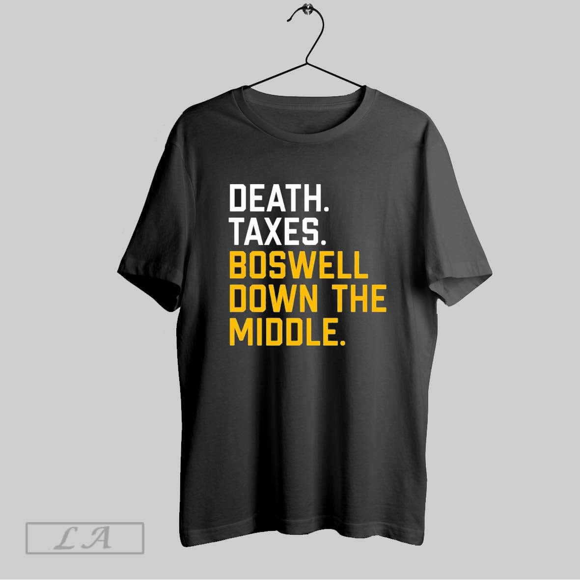 Original Death Taxes Boswell Down Middle Hoodie Stylish Outfit