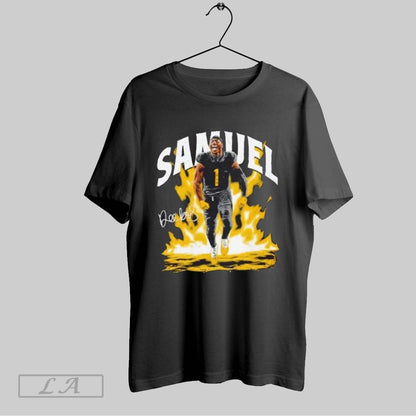 Original Deebo Samuel Washington Commanders Aura Signature Shirt