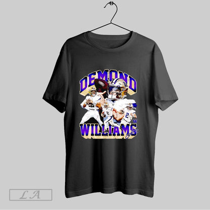 Original Demond Williams Jr Triple Player Washington Huskies Long