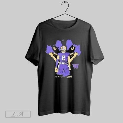 Original Demond Williams Jr Future Washington Huskies Long Sleve Tank