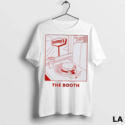 Original Dennys Diner Booth Sweatshirt Unique Collection