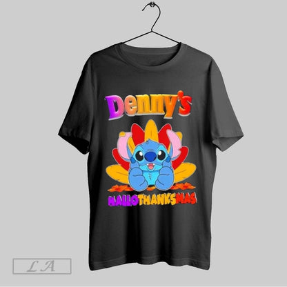 Original Dennys X Stitch Happy Hallothanksmas Tank Top Stylish Merch