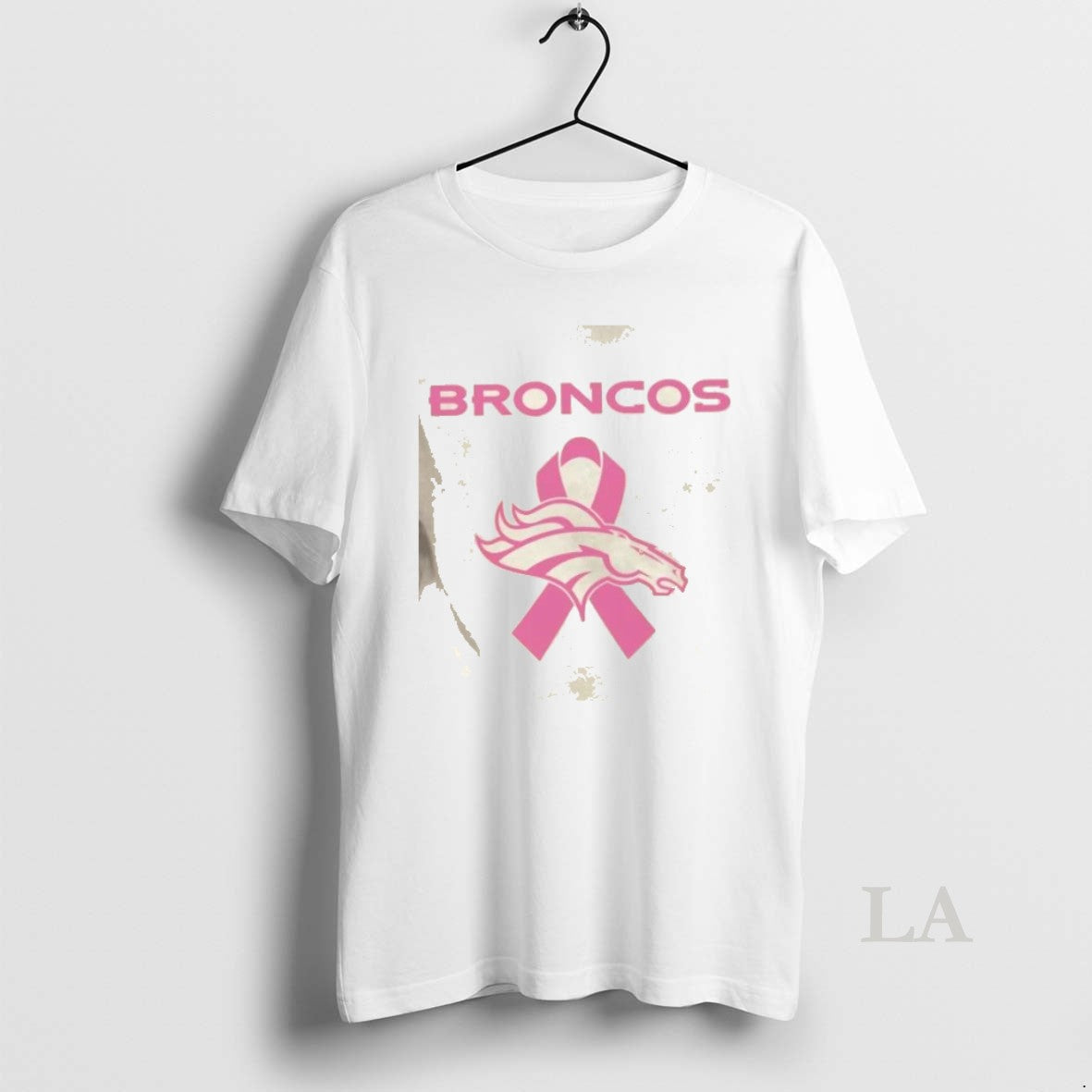 Original Denver Broncos October Breast Cancer Awareness Month 2 Sided
