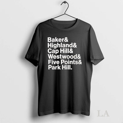 Original Denver Neighborhoods Names Baker Highland Cap Hill Westwood