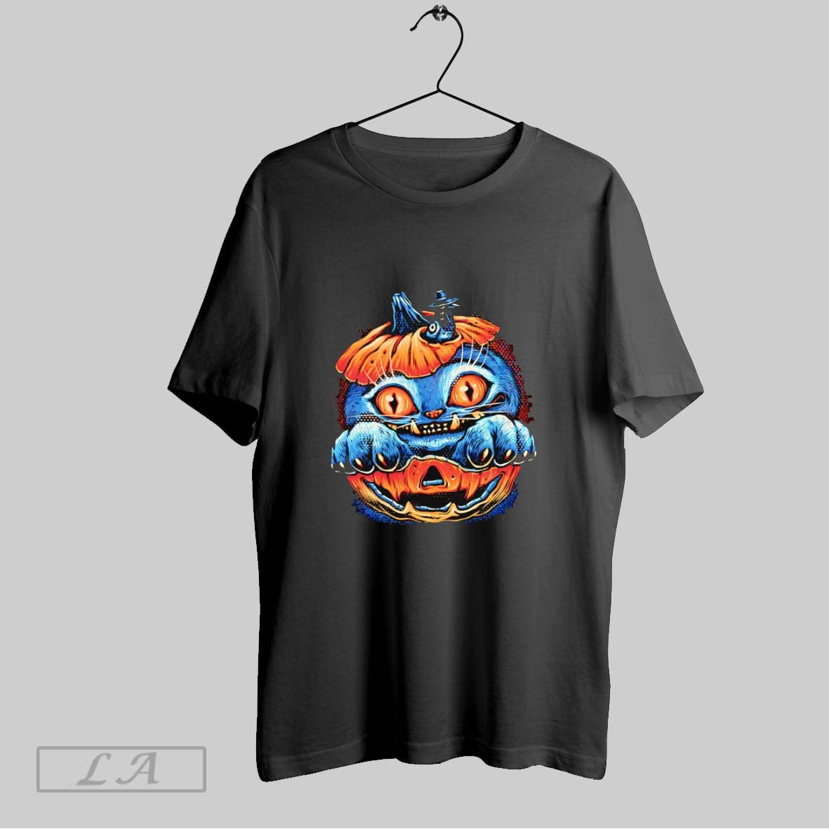 Original Derpy Tiger And Sussy Jack O Lantern Blue Tiger Pumpkin