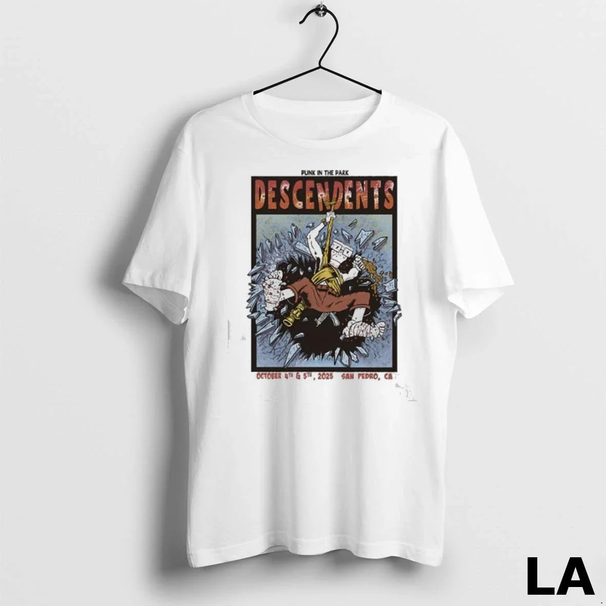 Original Descendents October 4 5 2025 San Pedro Ca Ladies Long Sleeve