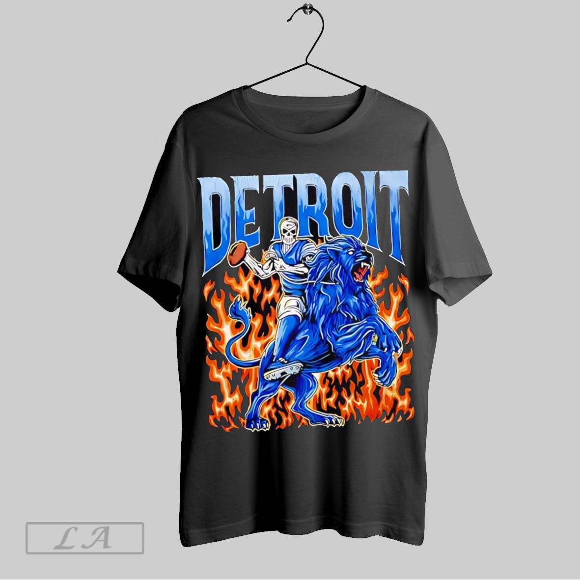Original Detroit Football Skeleton Lions Hoodie Stylish Gift