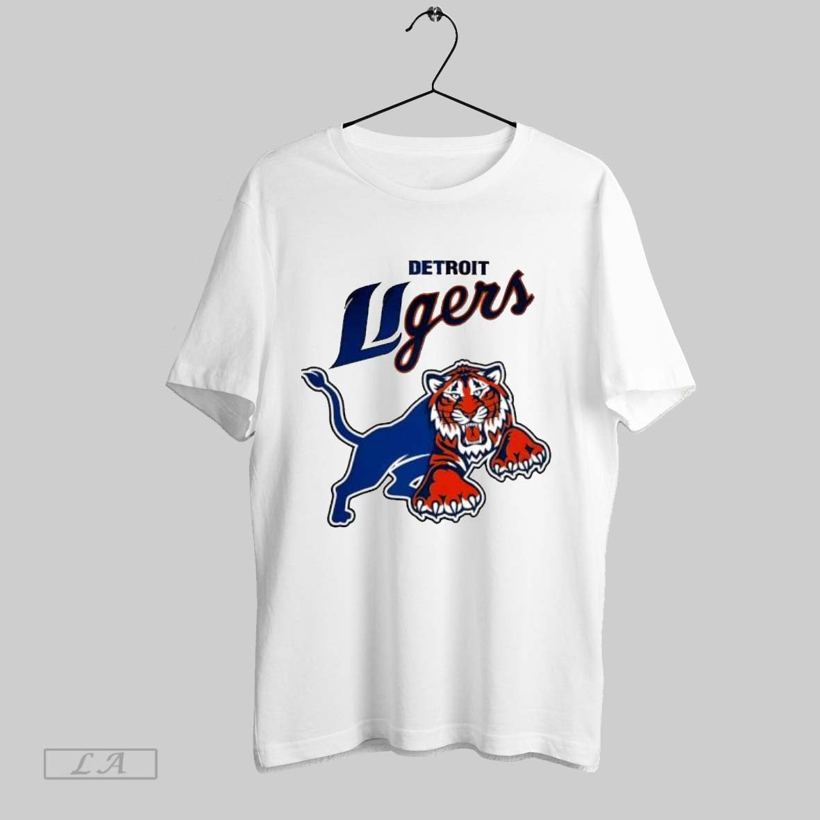 Original Detroit Ligers Detroit Lions X Detroit Tigers TShirt