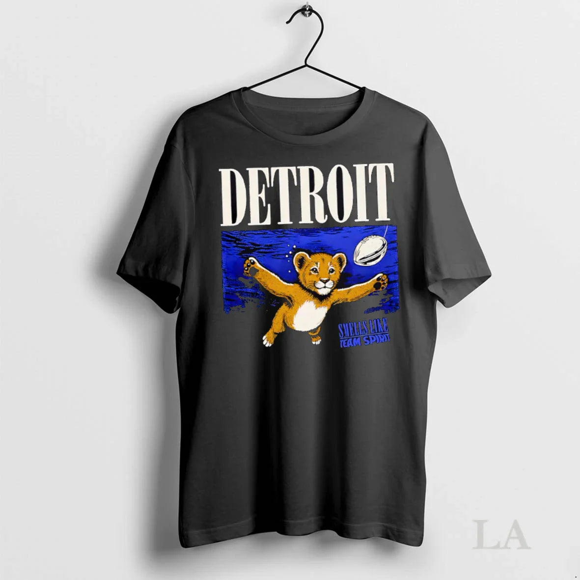 Original Detroit Lions Smells Like Team Spirit Long Sleeve Modern