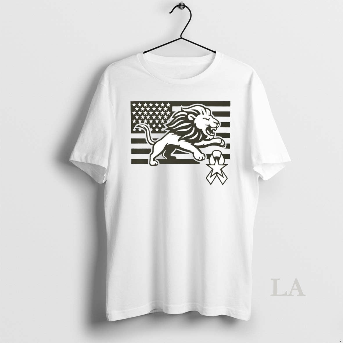 Original Detroit Lions Military Veteran Tank Top Designer Apparel