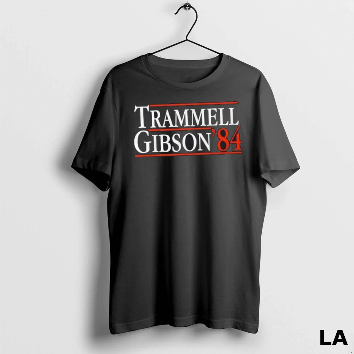 Original Detroit Tigers Baseball Trammell Gibson 84 Tank Top Premium