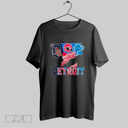 Original Detroit Tigers Detroit Lions Detroit Red Wings And Detroit