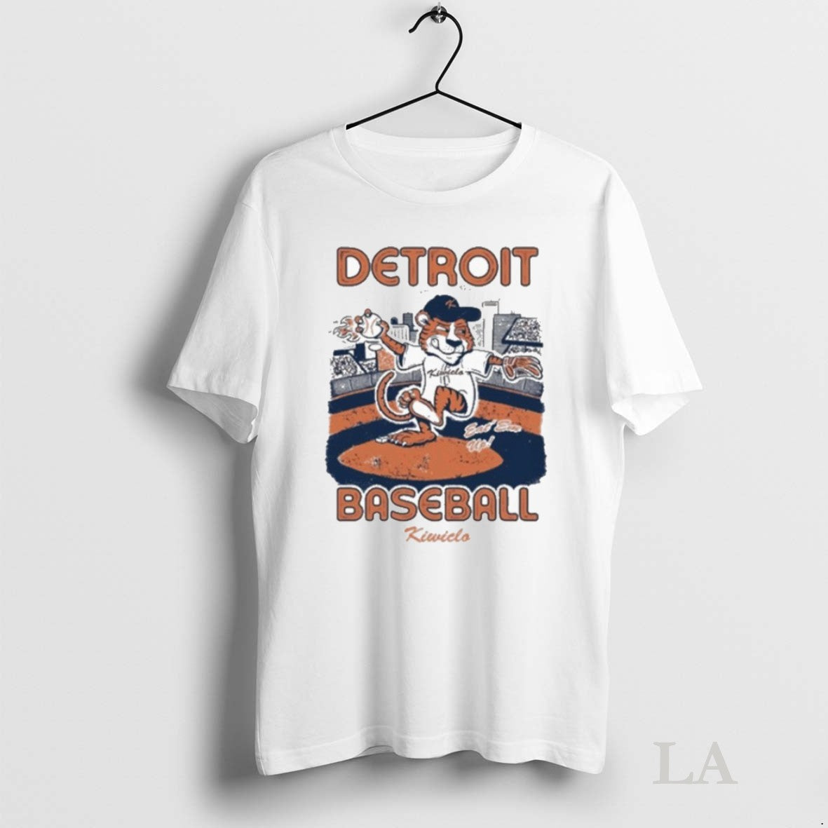 Original Detroit Tigers Eat Em Up Kiwiclo Mlb Mascot Shirt Classic