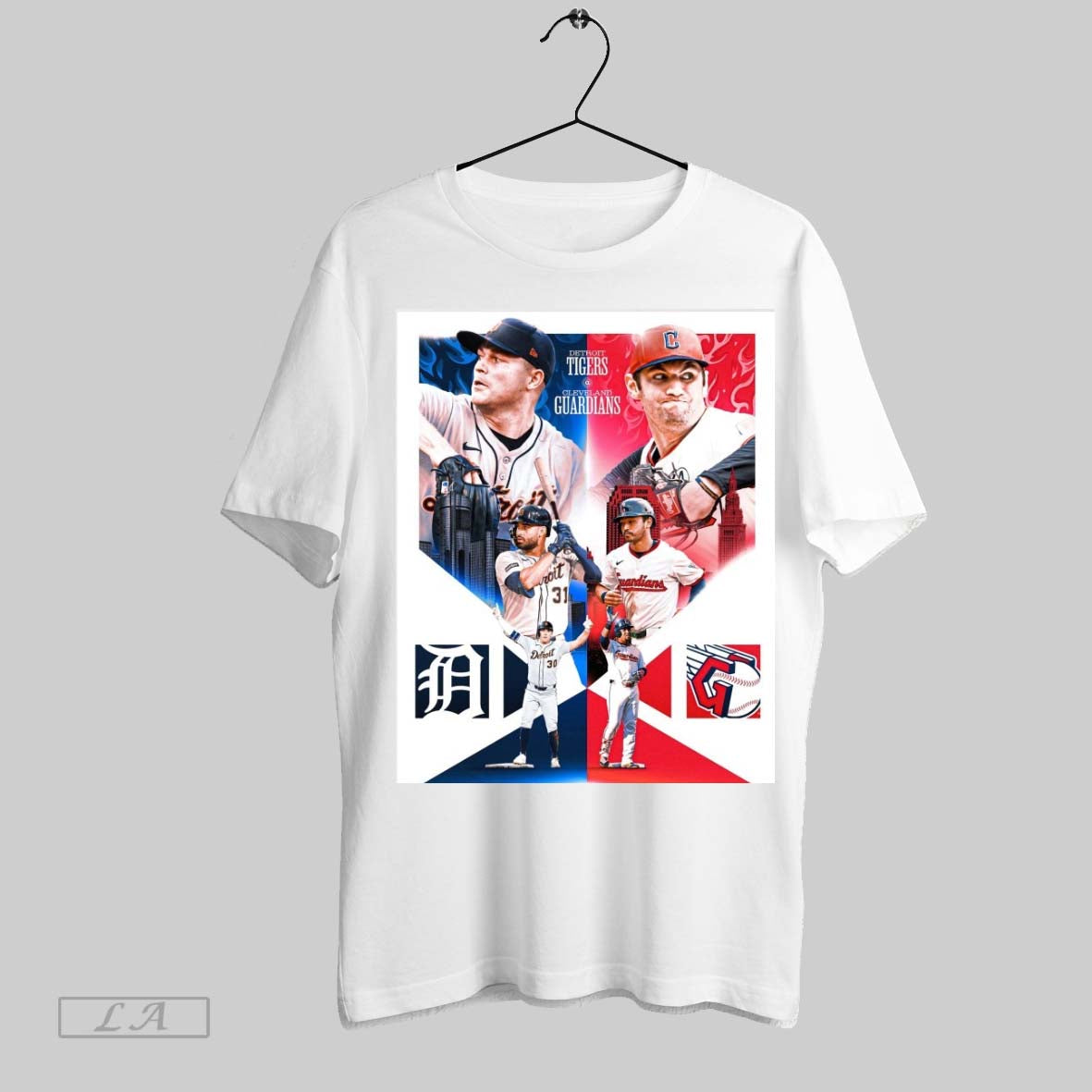 Original Detroit Tigers Vs Cleveland Guardians Divisional Comeback
