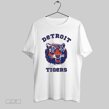 Original Detroit Tigers Face Parody Logo Sweatshirt Classic Fashion