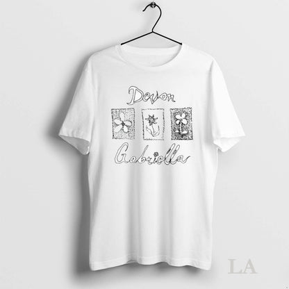 Original Devon Gabriella Flower Stamp Long Sleeve Modern Gift