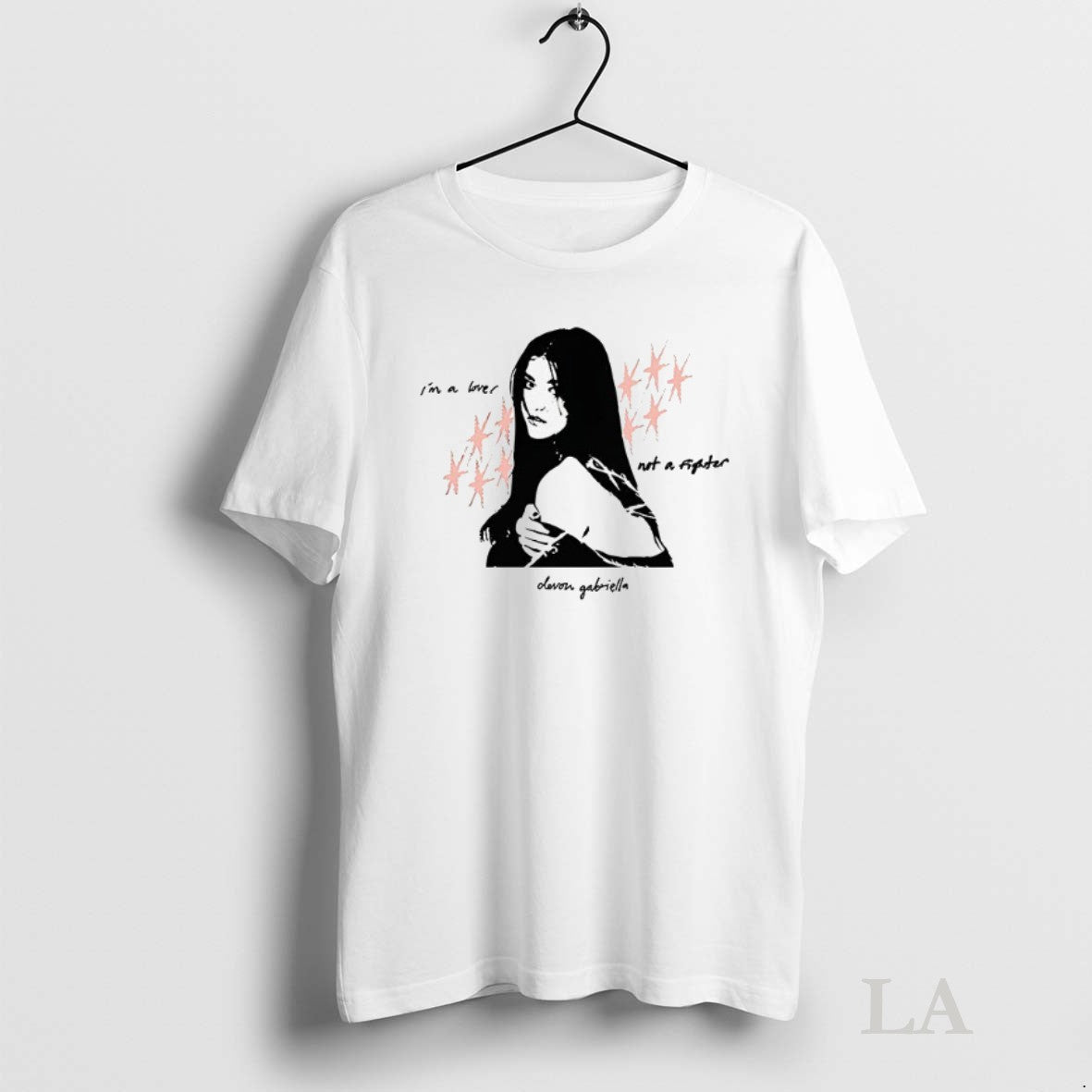 Original Devon Gabriella Star Im Love Not Fighter Shirt Retro Fashion
