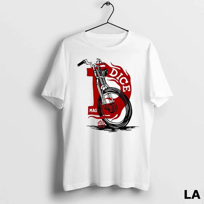 Original Dice Magazine X Skud TShirt Premium Merch